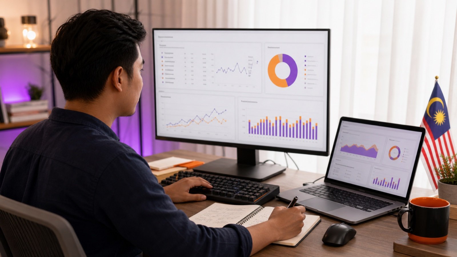 SEO tools training with analytics dashboards