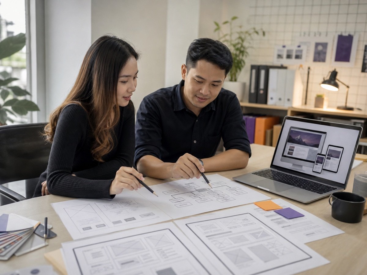 Website Development: Positioning, sitemap, user journey, and page planning