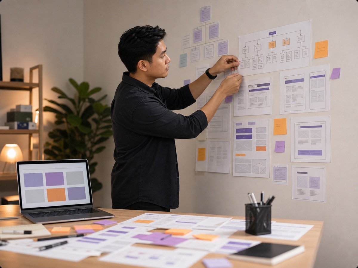 Website Development: Responsive design and AI-assisted development with human review